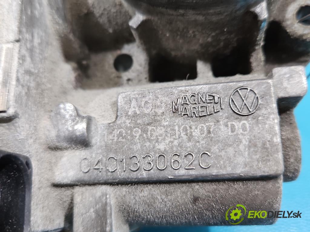 Skoda Fabia III 2014- 2021 1.0 TSI 95 hp manual 70 kW 999 cm3 5- škrticí klapka 04C133062C (Škrticí klapka)