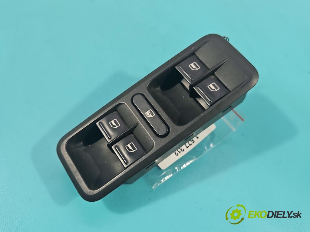 Skoda Yeti 2009-2017 2.0 tdi 110 HP manual 81 kW 1968 cm3 5- prepínač okien spätných zrkadiel 1Z0959858B