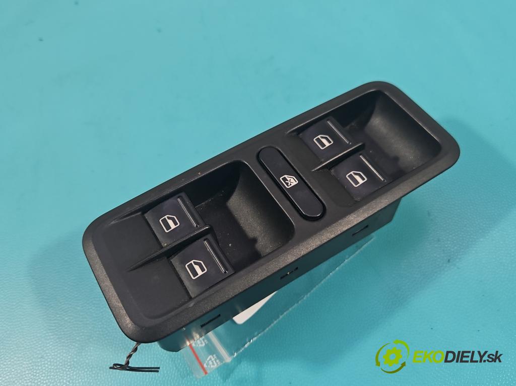 Skoda Yeti 2009-2017 2.0 tdi 110 HP manual 81 kW 1968 cm3 5- prepínač okien spätných zrkadiel 1Z0959858B