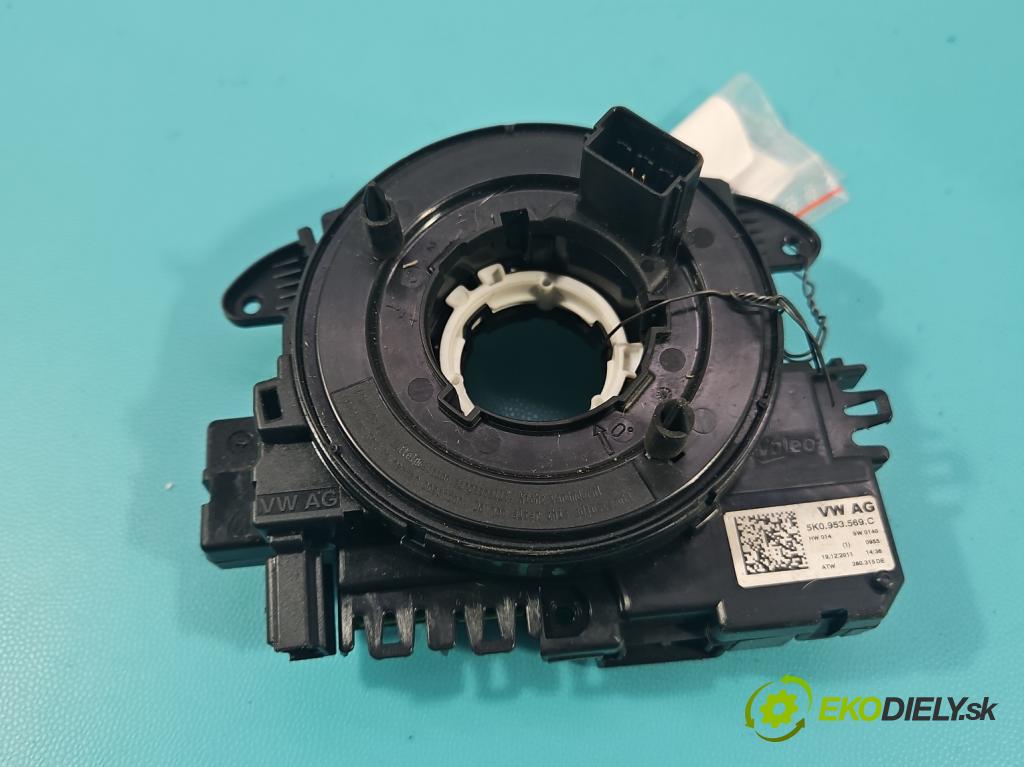 Skoda Yeti 2009-2017 2.0 tdi 110 hp manual 81 kW 1968 cm3 5- Páska: airbag 5K0953569C (Airbag)