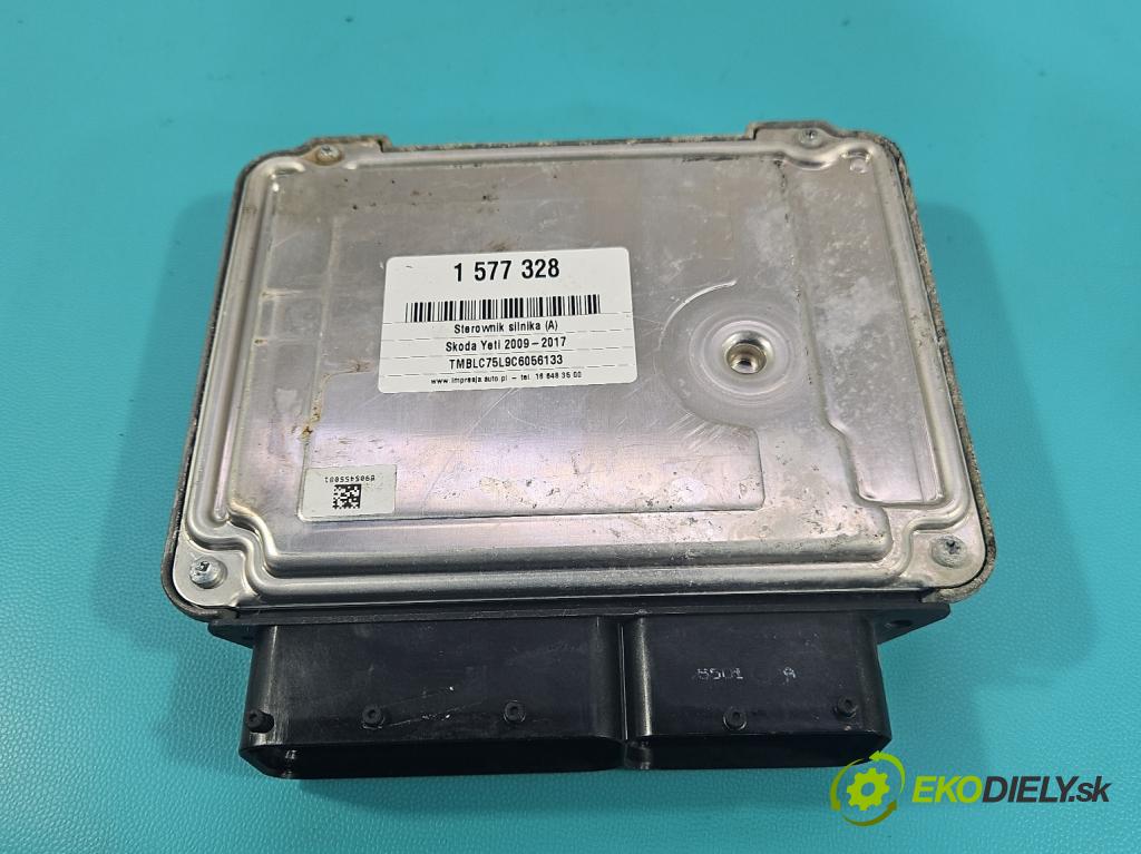 Skoda Yeti 2009-2017 2.0 tdi 110 HP manual 81 kW 1968 cm3 5- riadiaca jednotka motora 03L906018BQ