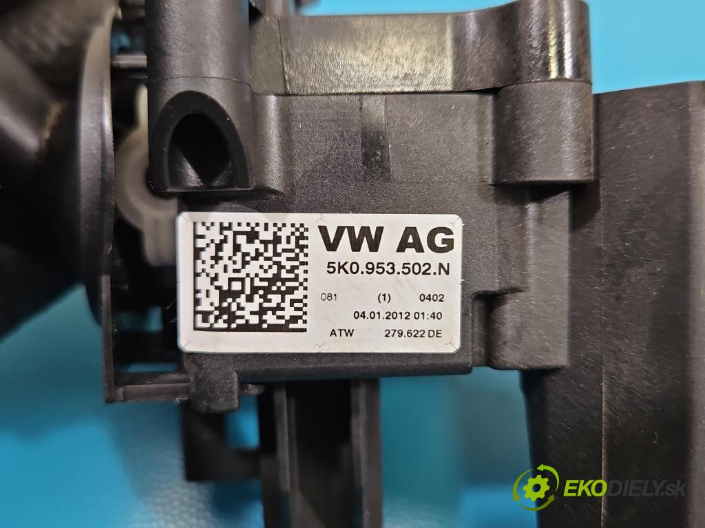 Skoda Yeti 2009-2017 2.0 tdi 110 HP manual 81 kW 1968 cm3 5- prepínač komplex: 5K0953502N (Prepínacie páčky pod volantom)