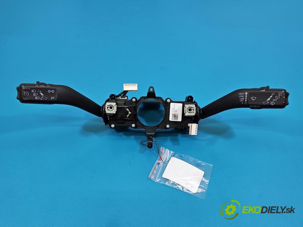 Skoda Yeti 2009-2017 2.0 tdi 110 HP manual 81 kW 1968 cm3 5- prepínač komplex: 5K0953502N (Prepínacie páčky pod volantom)