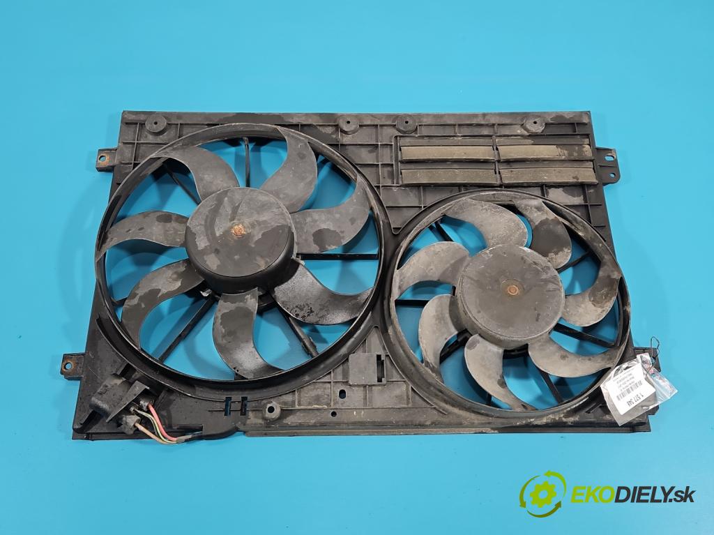 Skoda Yeti 2009-2017 2.0 tdi 110 hp manual 81 kW 1968 cm3 5- ventilátor chladič 1K0121223