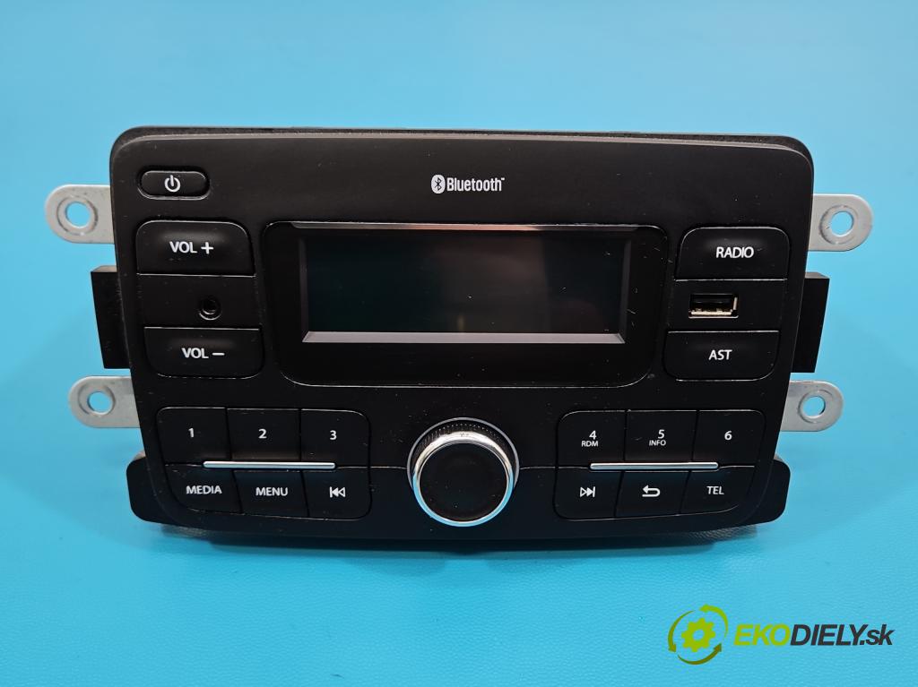 Dacia Dokker 2012- 1.5 dci 95 hp manual 70 kW 1461 cm3 5- Radio továrna: 281156864R