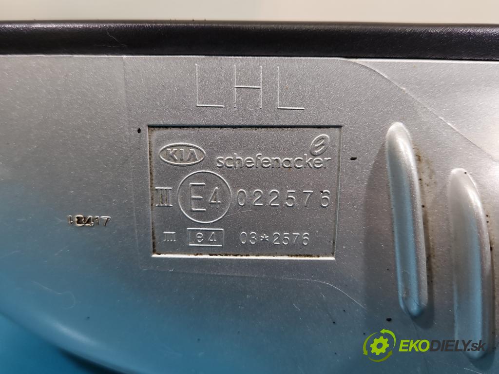 Kia Carens III  2006-2013 2.0 crdi 140 HP manual 103 kW 1991 cm3 5- zrkadlo ľavé  (Kľučka dverí ostatné)