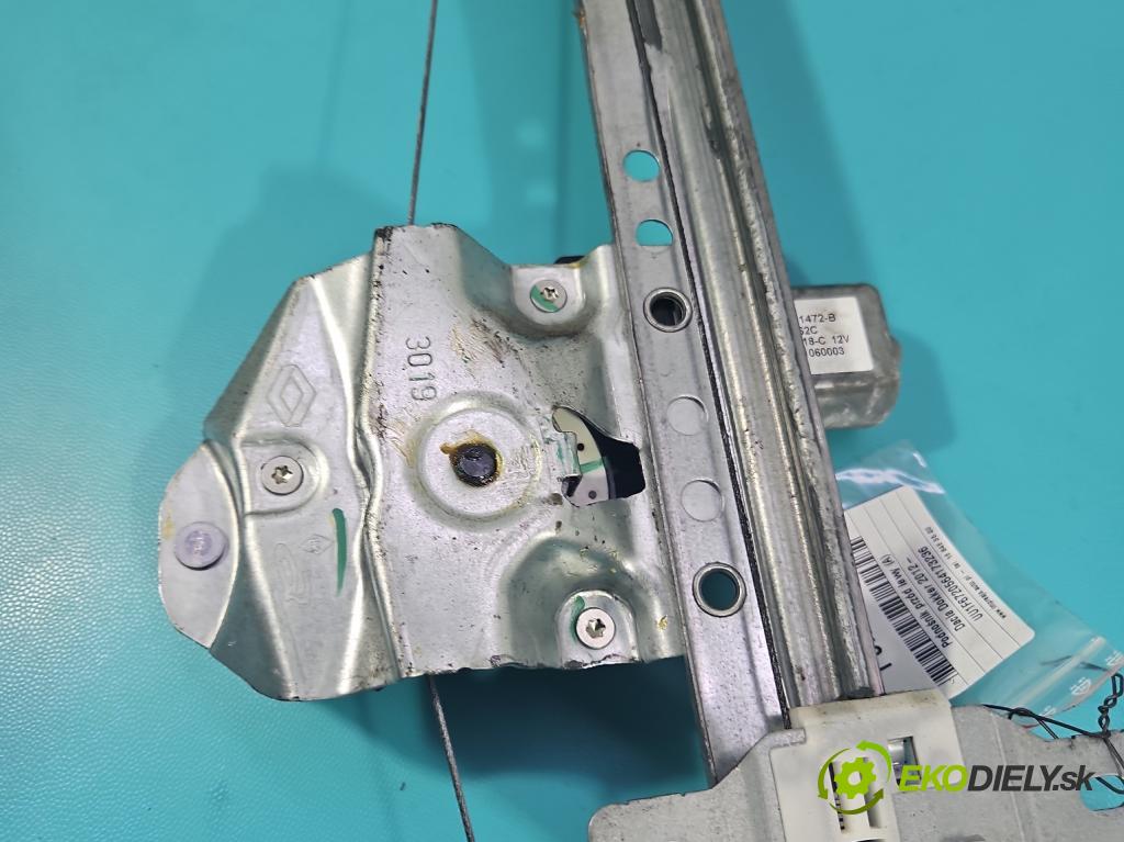 Dacia Dokker 2012- 1.5 dci 95 HP manual 70 kW 1461 cm3 5- mechanizmus okna predné ľavý 128001472-B
