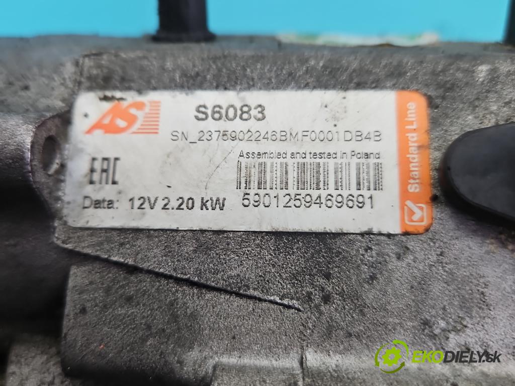 Toyota Rav4 II 2000-2005 2.0 D4D 1CD 133 hp manual 98 kW 1995 cm3 5- startér:  (Startér)