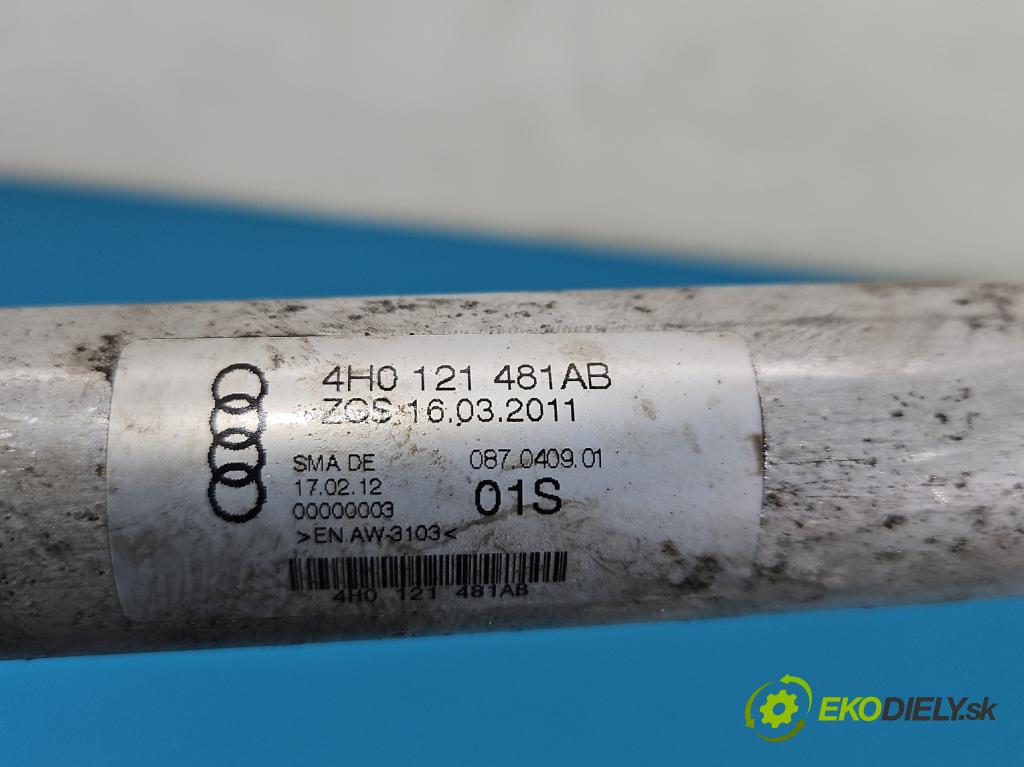 Audi A8 D4 2009-2017 2.0 TFSI 211KM automatic 155 kW 1984 cm3 4- rúrka systému chladenia 4H0121481AB