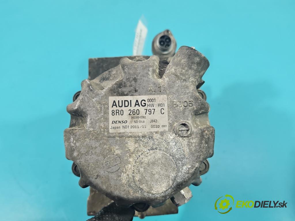Audi A8 D4 2009-2017 2.0 TFSI 211KM automatic 155 kW 1984 cm3 4- Kompresor: klimatizácie 8R0260797C (Kompresor klimatizácie)