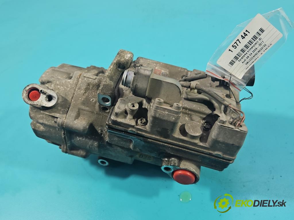 Audi A8 D4 2009-2017 2.0 TFSI 211KM automatic 155 kW 1984 cm3 4- Kompresor: klimatizácie 8R0260797C (Kompresor klimatizácie)