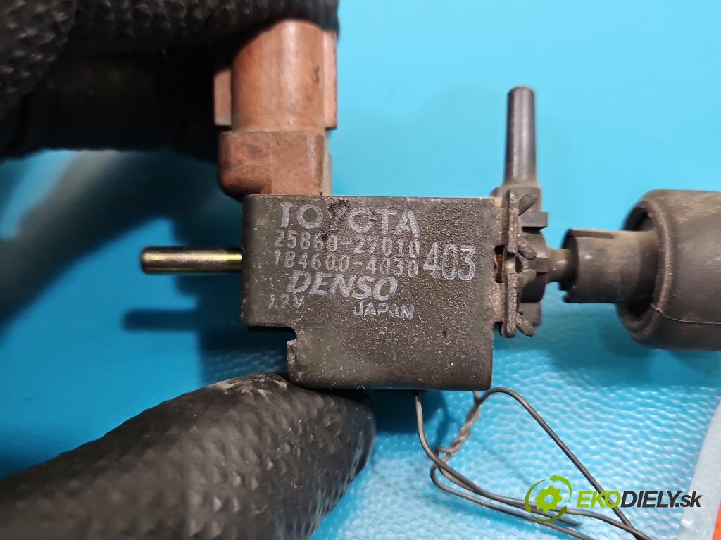 Toyota Rav4 II 2000-2005 2.0 D4D 1CD 133 HP manual 98 kW 1995 cm3 5- ventil podtlaku 25860-27010 (Ventil)