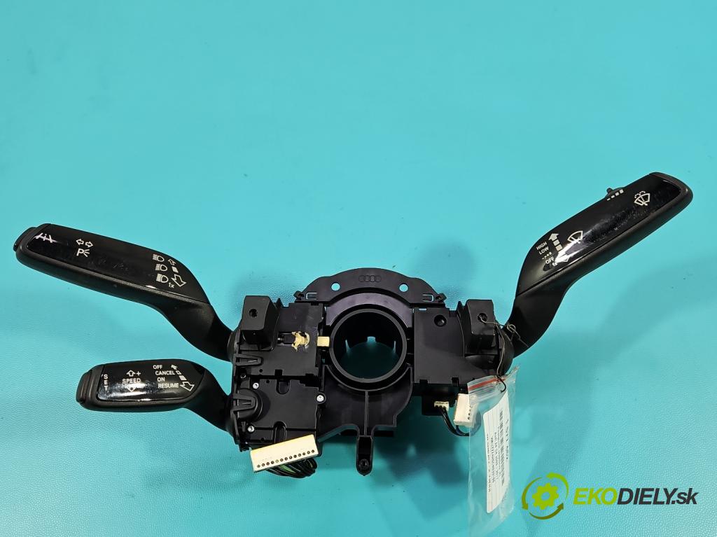 Audi A8 D4 2009-2017 2.0 TFSI 211KM automatic 155 kW 1984 cm3 4- prepínač komplex: 4H0907129N (Prepínacie páčky pod volantom)
