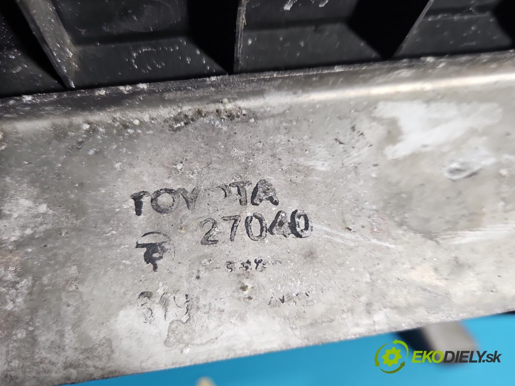Toyota Rav4 II 2000-2005 2.0 D4D 1CD 133 hp manual 98 kW 1995 cm3 5- Intercooler 27040-332 (Intercooler (chladič stlačeného vzduchu))