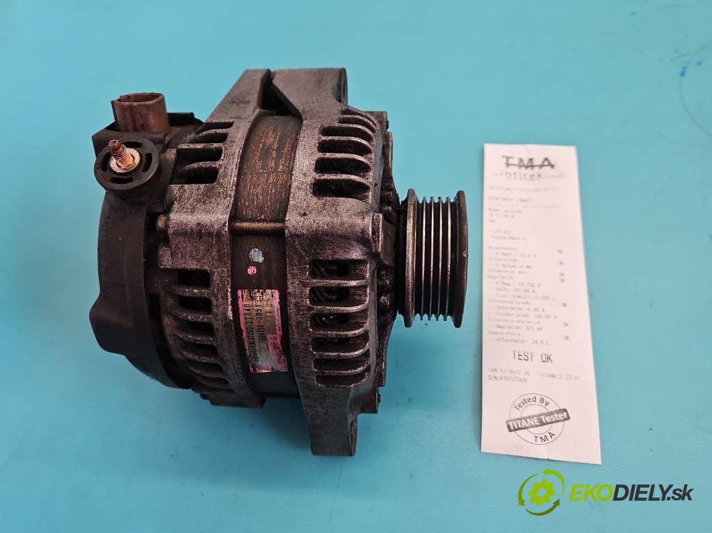 Toyota Rav4 II 2000-2005 2.0 D4D 1CD 133 HP manual 98 kW 1995 cm3 5- Alternator 27060-27040 (Alternátor)