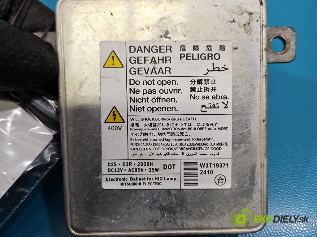 Mazda 3 I BK 2003-2009 2.0 16V 150 hp manual 110 kW 1999 cm3 5- měnič xenon W3T19371 (Řídící jednotka xenonu)