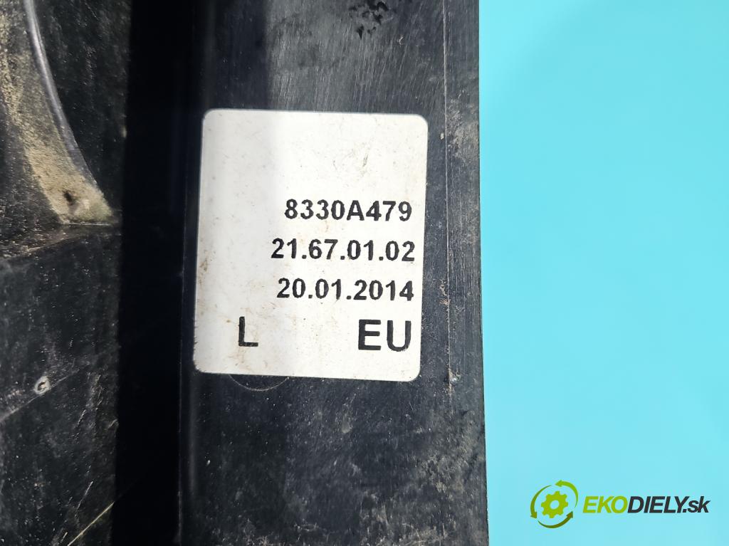 Mitsubishi Colt Z30 VI 2004-2012 1.3 16V 95 HP manual 70 kW 1332 cm3 5- svetlo / reflektor zadné ľavé 8330A479 (Kľučka dverí ostatné)