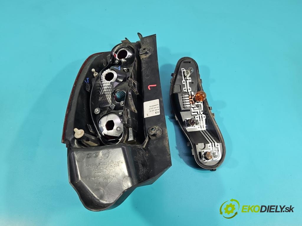Mitsubishi Colt Z30 VI 2004-2012 1.3 16V 95 HP manual 70 kW 1332 cm3 5- svetlo / reflektor zadné ľavé 8330A479 (Kľučka dverí ostatné)
