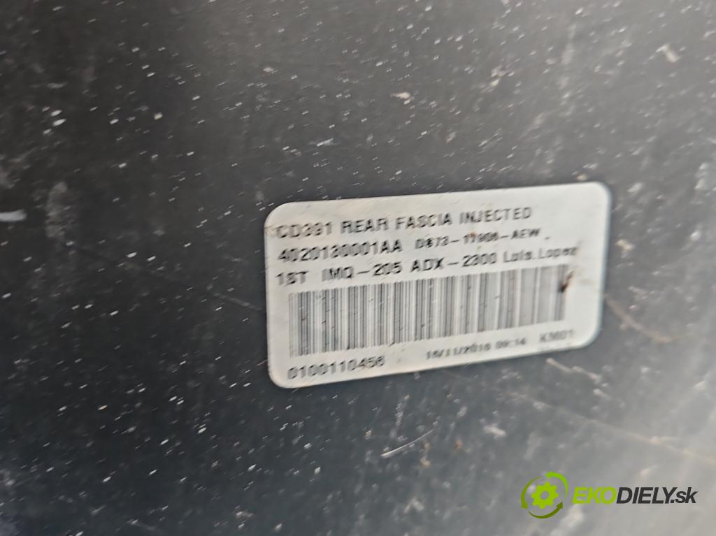 Ford Fusion USA 2012-2020 2.0 EcoBoost: 241KM automatic 177 kW 1999 cm3 4- nárazník zadné  (Kľučka dverí ostatné)