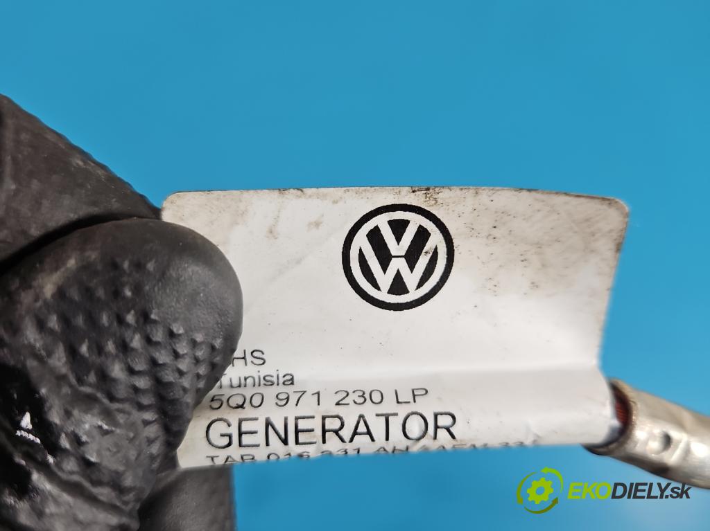 Skoda Octavia III 2013- 1.5 TSI 150 HP manual 110 kW 1498 cm3 5- Zväzok: ostatné 5Q0971230LP