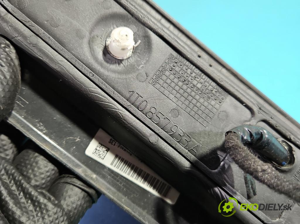 Vw Touran I 2003-2015 2.0 tdi 140 hp manual 103 kW 1968 cm3 5- zpětné zrcátko levé 857501BH (Klika dveří ostatní)