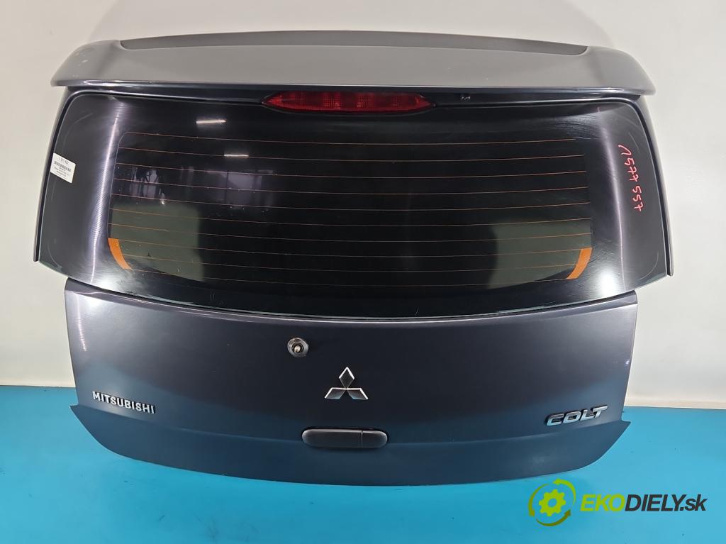 Mitsubishi Colt Z30 VI 2004-2012 1.3 16V 95 hp manual 70 kW 1332 cm3 5- zadní kufrové dveře  (Zadní kapota (kufr))