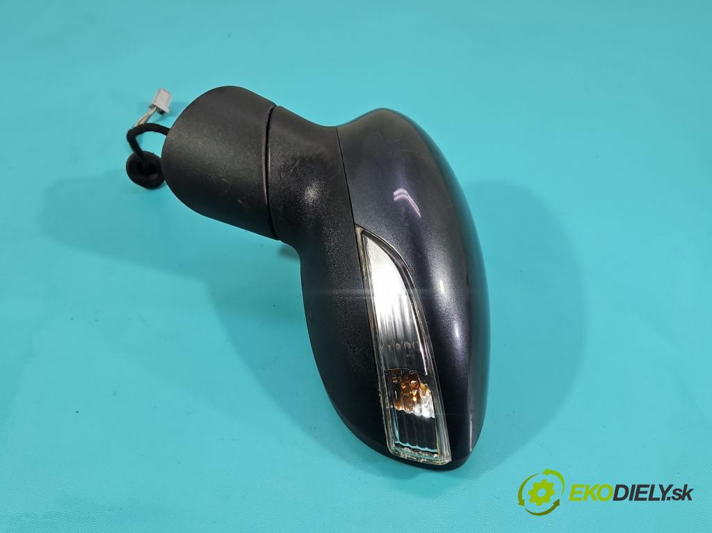 Ford Fiesta Mk7 2008-2017 1.2 16V 82 HP manual 60 kW 1242 cm3 3- zrkadlo ľavé 4202-012 (Kľučka dverí ostatné)