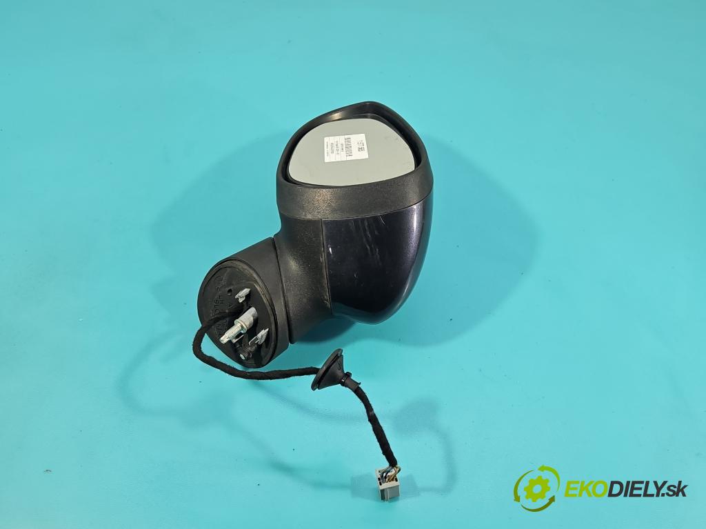 Ford Fiesta Mk7 2008-2017 1.2 16V 82 HP manual 60 kW 1242 cm3 3- zrkadlo ľavé 4202-012 (Kľučka dverí ostatné)