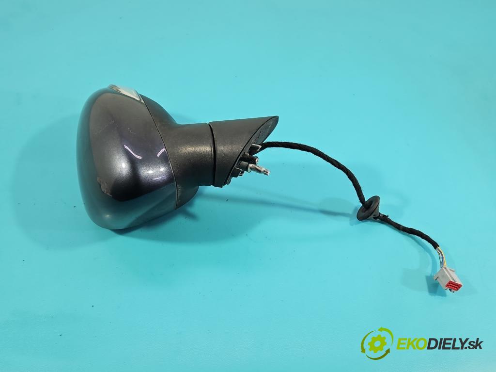 Ford Fiesta Mk7 2008-2017 1.2 16V 82 HP manual 60 kW 1242 cm3 3- zrkadlo ľavé 4202-012 (Kľučka dverí ostatné)