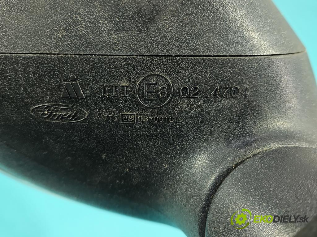 Ford Fiesta Mk7 2008-2017 1.2 16V 82 HP manual 60 kW 1242 cm3 3- zrkadlo ľavé 4202-012 (Kľučka dverí ostatné)