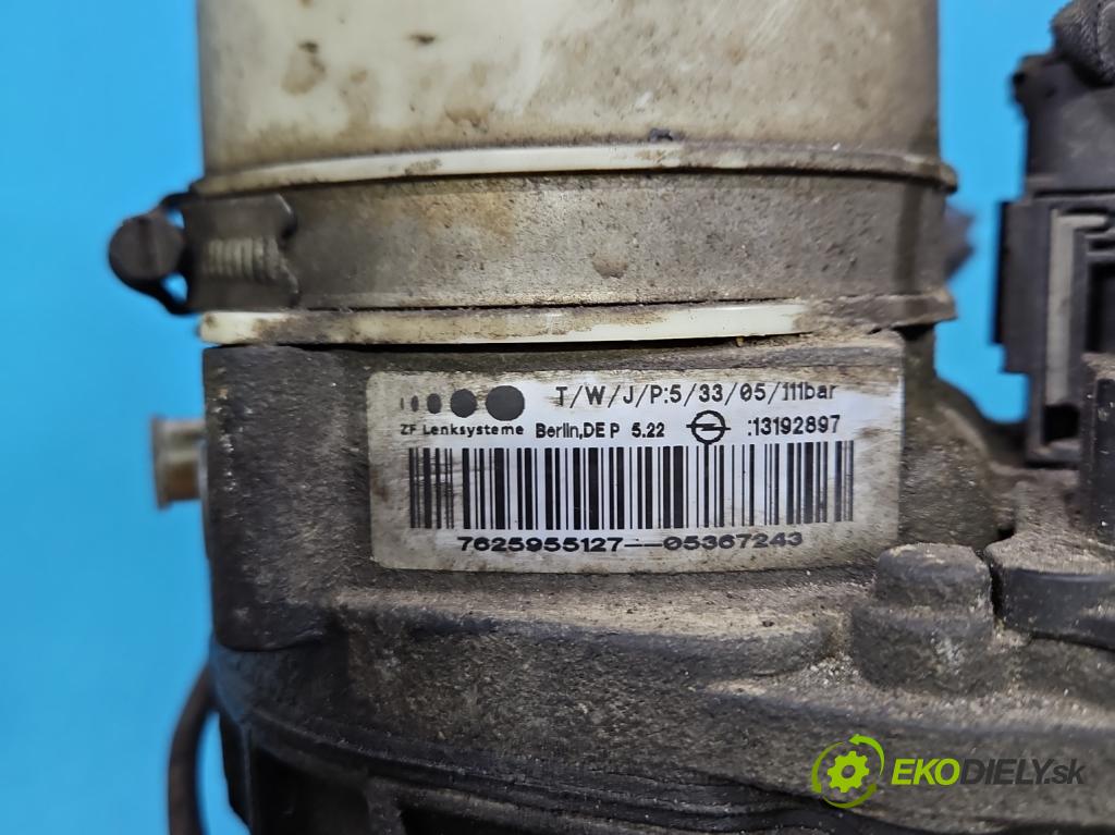 Opel Zafira B 2005-2014 1.9 cdti 150 HP manual 110 kW 1910 cm3 5- čerpadlo posilovač 7625955127 (Servočerpadlo)