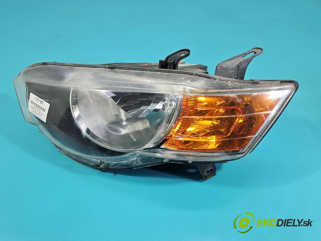 Mitsubishi Colt Z30 VI 2004-2012 1.3 16V 95 HP manual 70 kW 1332 cm3 5- Reflektor: ľavý 0301249301 (Kľučka dverí ostatné)