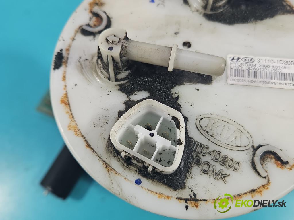Kia Carens III  2006-2013 2.0 crdi 140 HP manual 103 kW 1991 cm3 5- čerpadlo palivo 31110-1D200