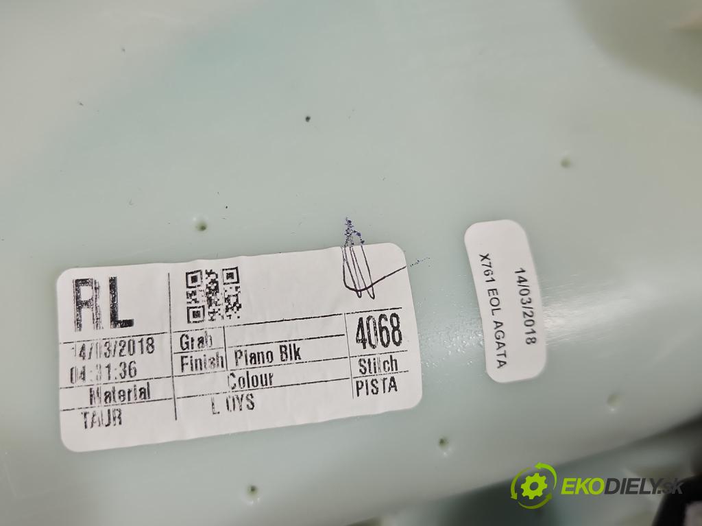 Jaguar F-Pace 16- 2.0d 241KM automatic 177 kW 1999 cm3 5- Čalounictví: dvere zadné ľavé HK83-20987-ACW