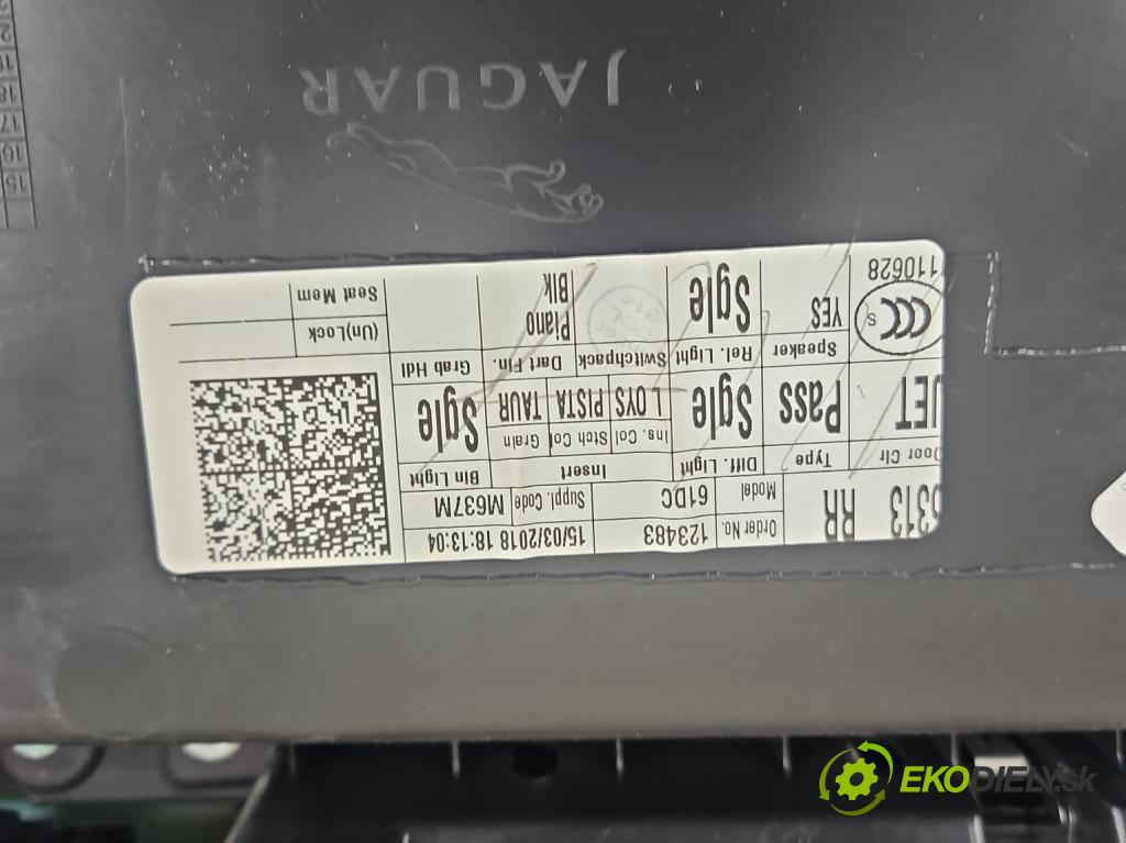 Jaguar F-Pace 16- 2.0d 241KM automatic 177 kW 1999 cm3 5- Tapacír: dveře zadní pravé HK83-20986-ACW