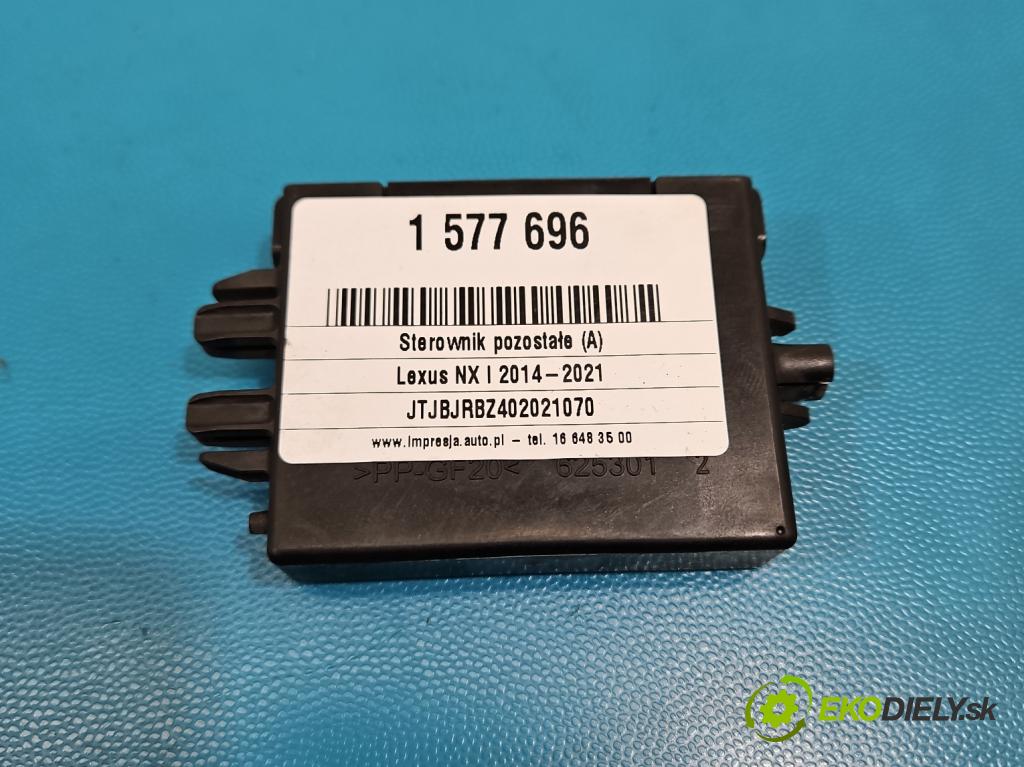 Lexus NX I 2014-2021 2.5 16V 155 HP automatic 114 kW 2494 cm3 5- riadiaca jednotka ostatné 89784-53040