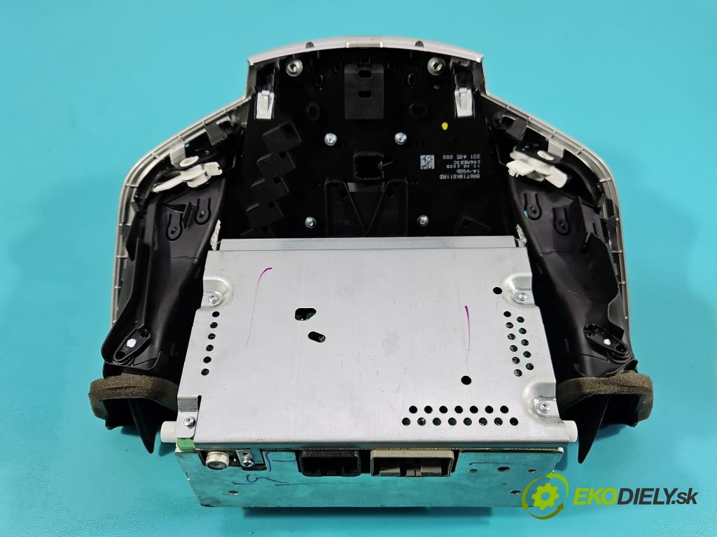 Ford Fiesta Mk7 2008-2017 1.2 16V 82 hp manual 60 kW 1242 cm3 3- Radio továrna: 8A6T-18C815-BN