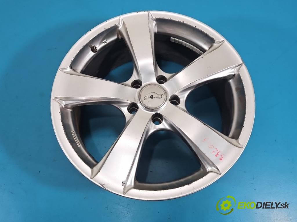 Hyundai Tucson I 2004-2009 2.0 16V XD20: 141 hp  104 kW 1975 cm3 5- Felga hliník 18" komplet S316