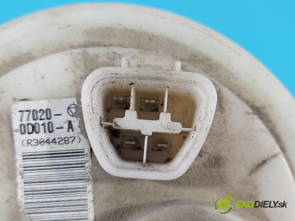 Toyota Yaris I 1999-2005 1.0 vvti 65 HP manual 48 kW 998 cm3 5- čerpadlo palivo 77020-0D010-A