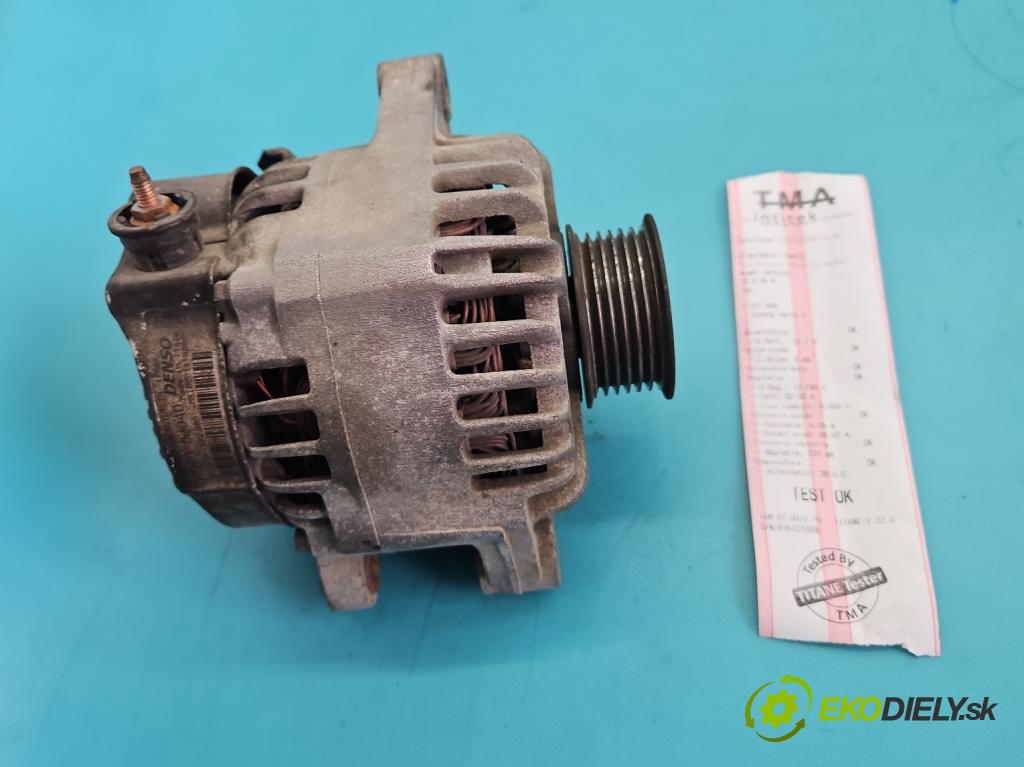 Toyota Yaris I 1999-2005 1.0 vvti 65 HP manual 48 kW 998 cm3 5- Alternator 27060-0J040 (Alternátor)
