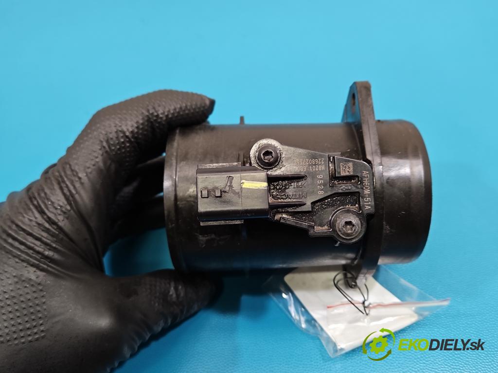 Dacia Dokker 2012- 1.5 dci 95 hp manual 70 kW 1461 cm3 5- váha vzduchu 165769677R (Snímač hmotnosti vzduchu)