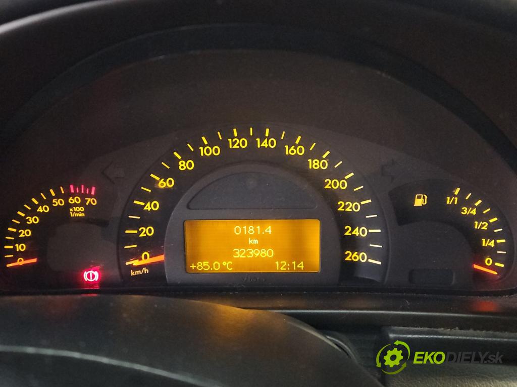 Mercedes C W203 2000-2007 2.0 kompressor 163 HP manual 120 kW 1998 cm3 4- prístrojovka/ budíky A2035403511 (Prístrojová doska)