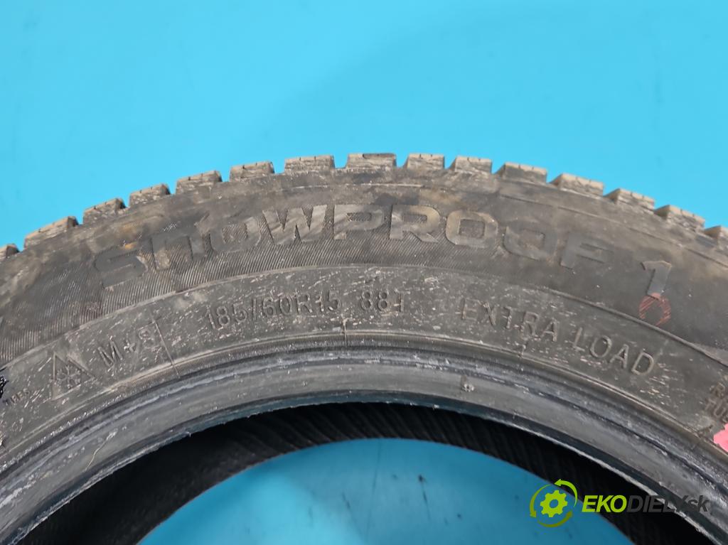 Skoda Fabia III 2014- 2021 1.0 TSI 95 hp manual 70 kW 999 cm3 5- pneumatiky: zimní 4 ks komplet