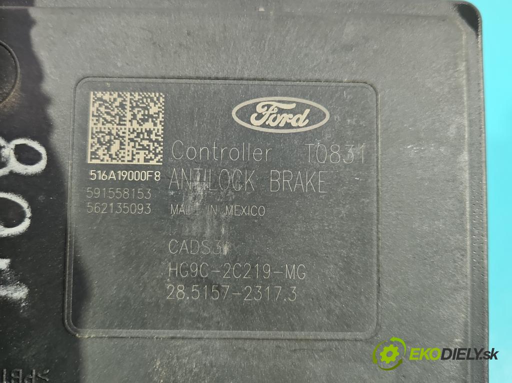 Ford Fusion USA 2012-2020 2.0 EcoBoost: 241KM automatic 177 kW 1999 cm3 4- čerpadlo abs HG9C-2B373-CG (Pumpa ABS)