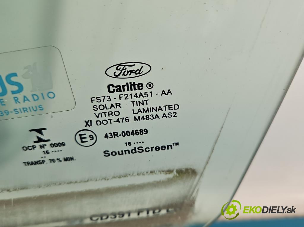 Ford Fusion USA 2012-2020 2.0 EcoBoost: 241KM automatic 177 kW 1999 cm3 4- sklo dveře přední levé