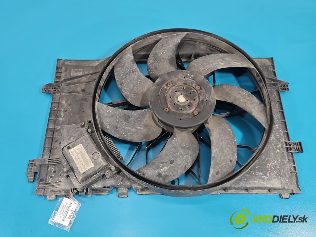 Mercedes C W203 2000-2007 2.0 kompressor 163 hp manual 120 kW 1998 cm3 4- ventilátor chladič A2035000293