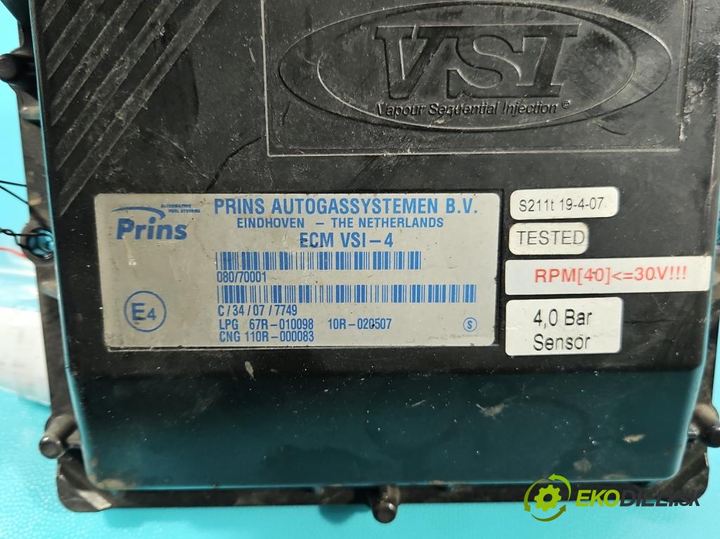 Hyundai Tucson I 2004-2009 2.0 16V XD20: 141 HP  104 kW 1975 cm3 5- riadiaca jednotka LPG 67R-010098