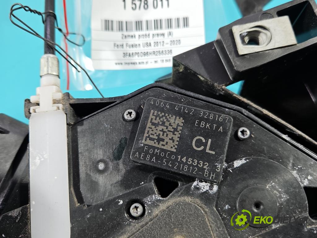 Ford Fusion USA 2012-2020 2.0 EcoBoost: 241KM automatic 177 kW 1999 cm3 4- zámok predné pravý AE8A-5421812-BH