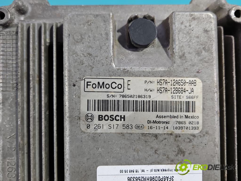 Ford Fusion USA 2012-2020 2.0 EcoBoost: 241KM automatic 177 kW 1999 cm3 4- riadiaca jednotka motora 0261S17583