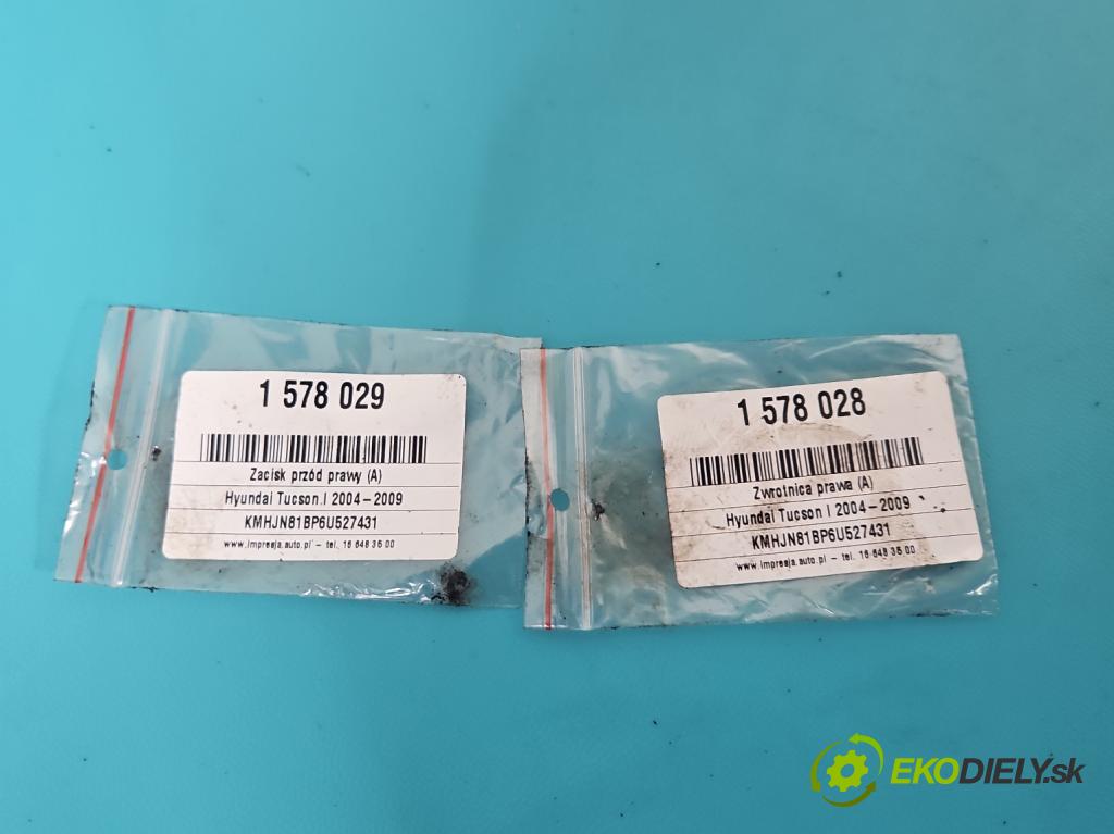 Hyundai Tucson I 2004-2009 2.0 16V XD20: 141 HP  104 kW 1975 cm3 5- náboj pravé  (Náboj kolesa)